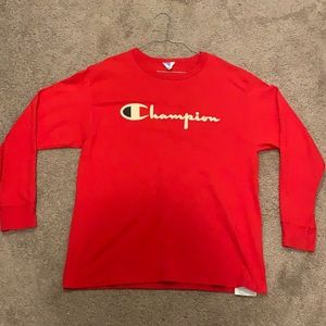 Red Champion Longsleeve ( M )